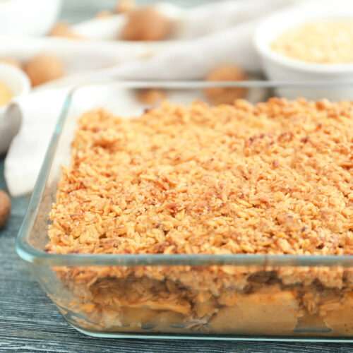 Apple crumble